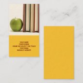 Cartes professionnelles de l'enseignant (Devant / Derrière)