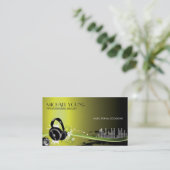 Cartes professionnelles d'industrie musicale de (Debout devant)