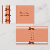 Cartes professionnelles et de profil de concepteur (Devant / Derrière)