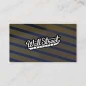 Cartes professionnelles modernes Luxe Gradient (Dos)