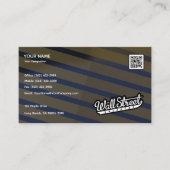 Cartes professionnelles modernes Luxe Gradient (Devant)