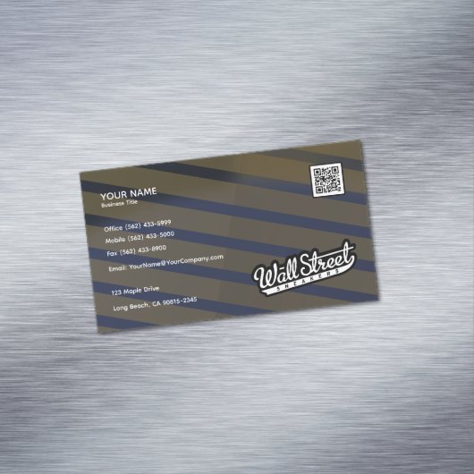 Cartes professionnelles modernes Luxe Gradient (In Situ)