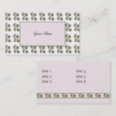 Cartes professionnelles ou de profil de concepteur (Devant / Derrière)