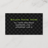 Cartes Professionnelles Personnalisées Pour Les Ar (Dos)