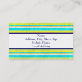 CARTES PROFIL STRIPEES DESIGNER (Dos)