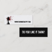 Cartes promotionnelles (Devant / Derrière)