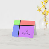 Cartes Psychologie (Fleur jaune)