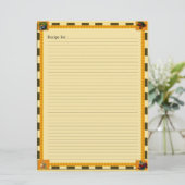 Cartes recettes (Debout devant)