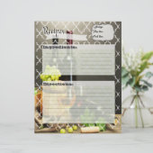 Cartes recto verso Vineyard (Debout devant)