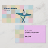 Cartes repassantes d'entreprise de services (Devant / Derrière)