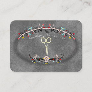 Cartes rétro de réduction de coupe de cheveux