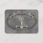 Cartes rétro de réduction de coupe de cheveux (Dos)