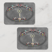 Cartes rétro de réduction de coupe de cheveux (Devant / Derrière)