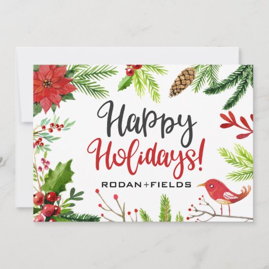 Cartes Rodan et Fields Joyeuses Fêtes (Devant)