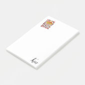 Cartes Roi Post-it Notes (Incliné)