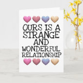 CARTES ROMANTIQUES ÉTRANGE ET MERVEILLEUSE (Fleur jaune)