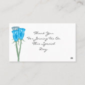 Cartes Roses bleues (Dos)