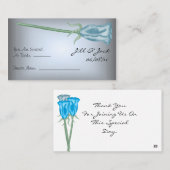 Cartes Roses bleues (Devant / Derrière)