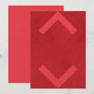 Cartes Rouges Flèches Modernes – Personnalisables