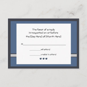 Cartes RSVP Bar Mitzvah