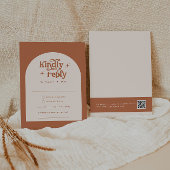 Cartes RSVP Boho Wedding