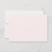 Cartes RSVP Choix du menu Magnolia Blooms (Dos)