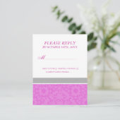 Cartes RSVP de mariage (Debout devant)