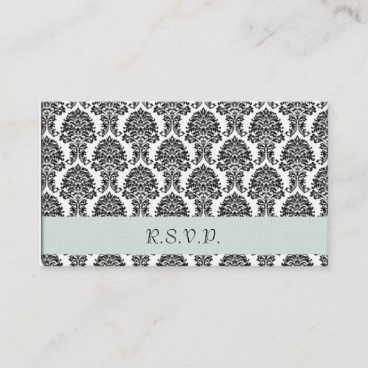 Cartes RSVP de mariage (Devant)