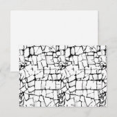 Cartes RSVP de mariage (Devant / Derrière)