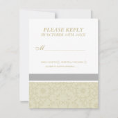 Cartes RSVP de mariage (Devant)