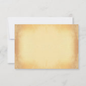 Cartes RSVP de mariage nautique vintage du phare (Dos)