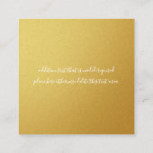 Cartes RSVP de mariage pour hibiscus hawaïens (Dos)