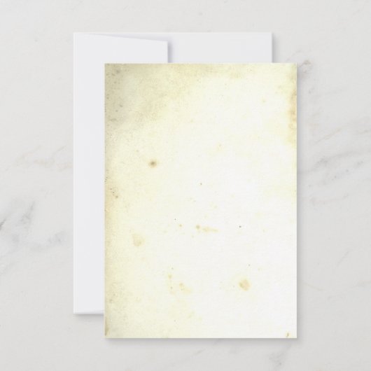 Cartes RSVP de mariage rustique (Dos)