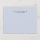 Cartes RSVP Eucalyptus Eucalyptus couleur Vrai (Dos)