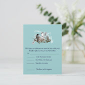 Cartes RSVP - Exigent des invitations de format 5  (Debout devant)