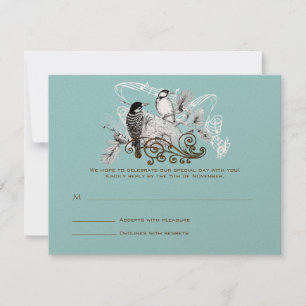 Cartes RSVP - Exiger la taille 5 x 7 Invitations