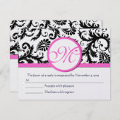 Cartes RSVP-Exigez les Inivitations de 5 x 7 (Devant / Derrière)