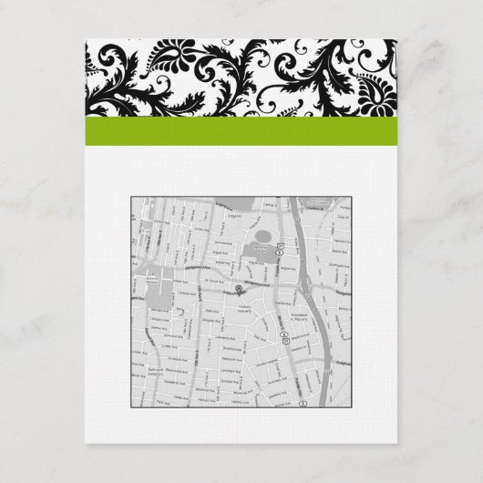 Cartes RSVP-Exigez les Inivitations de 5 x 7 (Dos)