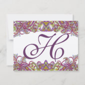 Cartes RSVP-Exigez les Inivitations de 5 x 7 (Dos)