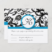 Cartes RSVP-Exigez les Inivitations de 5 x 7 (Devant / Derrière)