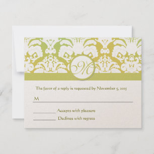 Cartes RSVP-Exigez les Inivitations de 5 x 7