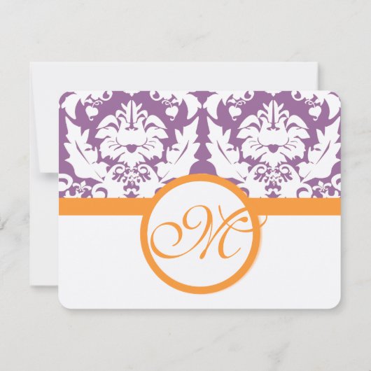 Cartes RSVP-Exigez les Inivitations de 5 x 7 (Dos)