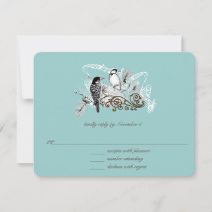 Cartes RSVP-Exigez les Inivitations de 5 x 7