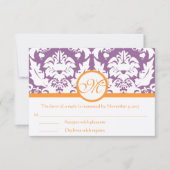 Cartes RSVP-Exigez les Inivitations de 5 x 7 (Devant)