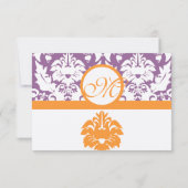 Cartes RSVP-Exigez les Inivitations de 5 x 7 (Dos)