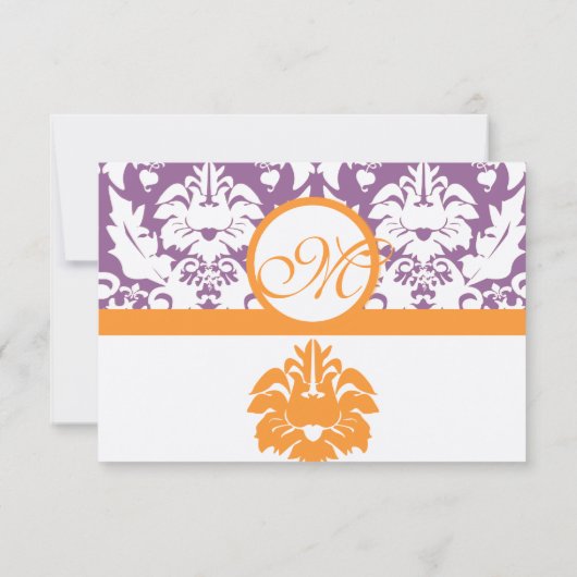 Cartes RSVP-Exigez les Inivitations de 5 x 7 (Dos)