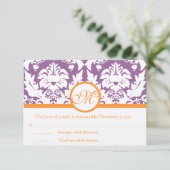 Cartes RSVP-Exigez les Inivitations de 5 x 7 (Debout devant)