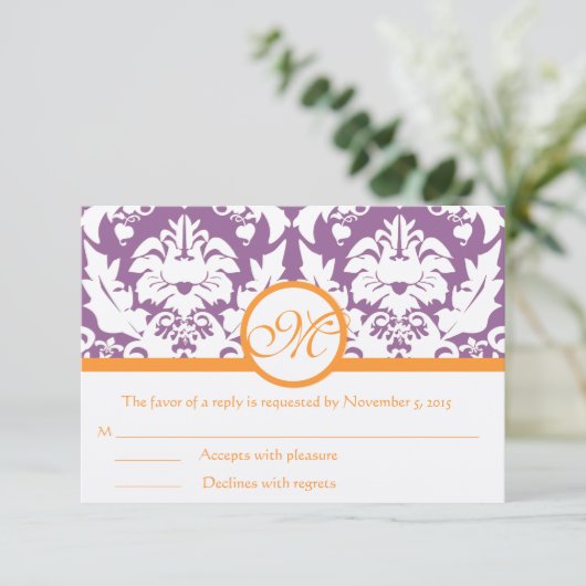 Cartes RSVP-Exigez les Inivitations de 5 x 7 (Debout devant)