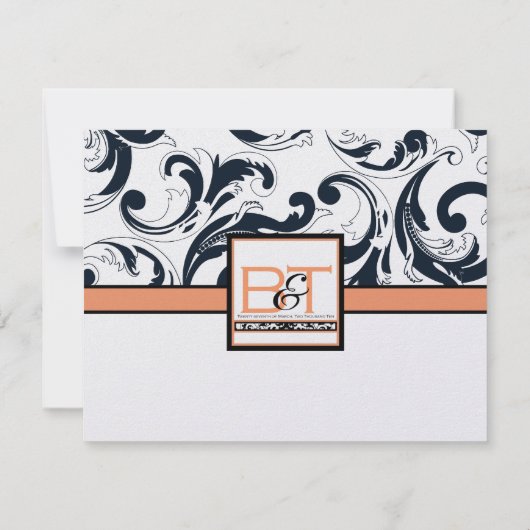 Cartes RSVP-Exigez les Inivitations de 5 x 7 (Dos)