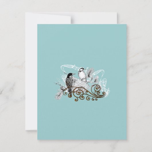 Cartes RSVP-Exigez les Inivitations de 5 x 7 (Dos)